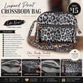 Leopard Print Crossbody Bag