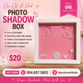 Photo Shadow Box — Baby Girl